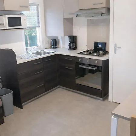 شقة Le Cocon Des Pins - Mobilhome 6 Pers, Piscine سان جان دي مونت