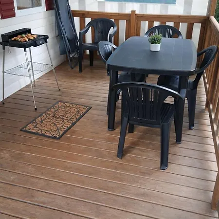 شقة Le Cocon Des Pins - Mobilhome 6 Pers, Piscine سان جان دي مونت