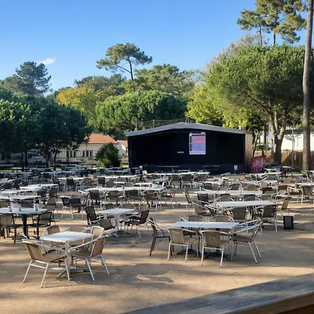 شقة Le Cocon Des Pins - Mobilhome 6 Pers, Piscine سان جان دي مونت